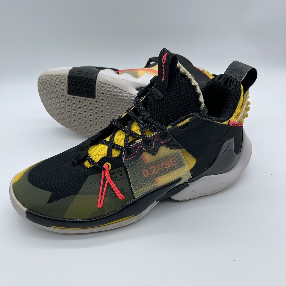 Jordan AQ3562-002 Why Not Zer0.2 / SE "Birthday"Men's Size 9 Basketball Shoes - Picture 8 of 10